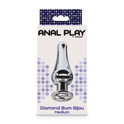 ANAL PLAY TOYJOY Plug Bijou anal Diamond Bum M 10 x 3.4cm